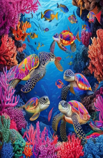 Stereogram Wallpaper