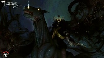 The Darkness Cowboy Wallpaper iPhone