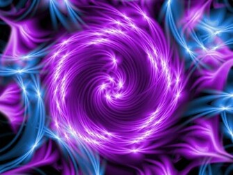 Purple Abstract Spring Wallpaper Desktop