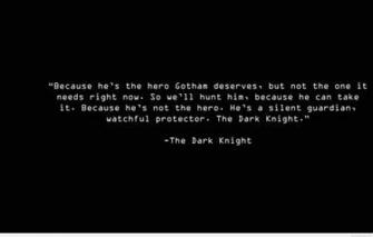 The Dark Night Best Quotes With Background Image HD