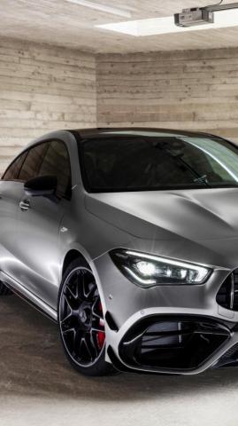 Wallpaper Mercedes Benz Cla45 S Amg Shooting Brake Cars 5k