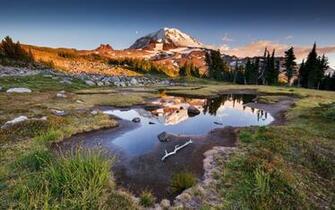 Alpenglow HD Wallpaper Background Image