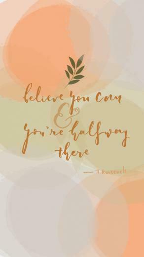 Hand Lettering iPhone Wallpaper And Rustic Image Believe You