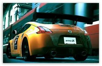 Nissan 370z Rear HD Desktop Wallpaper Widescreen High Definition
