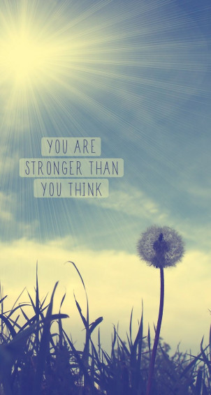 Strong Quote Wallpaper