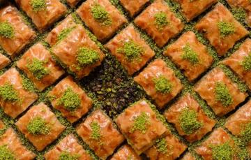 Wallpaper Dessert Turkey Baklava Turkish Cuisine Image For