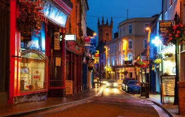 Wallpaper Road The City Excerpt Blur Ireland Bokeh