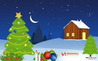 Christmas Eve Wallpaper Stock Photos