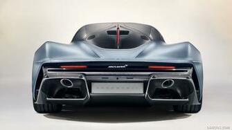 Mclaren Speedtail Rear HD Wallpaper