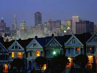 Painted Ladies San Francisco Wallpaper