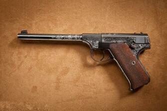 Colt Woodsman 1st Model Wallpaper