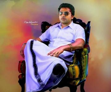 Str Simbu Silambarasan Actor Maanaadu Maanadu Fan Made Digital Art