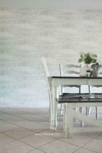 Faux Wood Wallpaper From Walls Republic A Fast Alternative To Shiplap