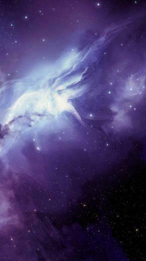 Angel Galaxy iPhone 5s Wallpaper iPad