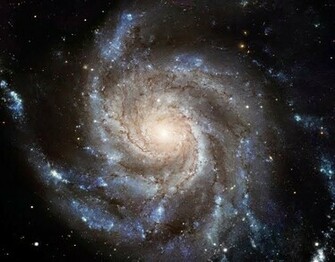 Hubble Space Telescope Image In High Resolution For