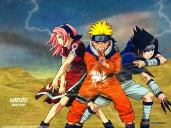 Naruto Sakura Sasuke Sand Storm Shippuden Wallpaper