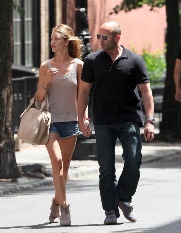 Rosie Huntington Whiteley Jason Statham Wallpaper Photo