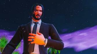 John Wick Fortnite Battle Royale Wallpaper HD Games 4k