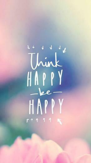 Think Happy Inspirational Phone