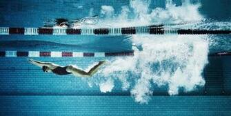 Swimming Pool Water Design Wallpaper
