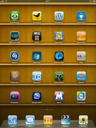 iPhone Wallpaper Bookshelf