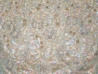Vintage Lace Wallpaper 1960s Sequin