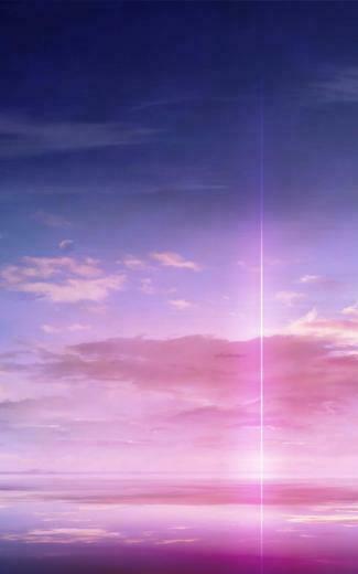 Purple Solar Pillar HD Wallpaper For Kindle Fire HDwallpaper Net