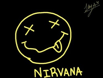 Nirvana Smiley Face Wallpaper By