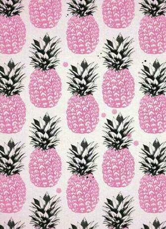 Background Background Pineapple Pink Pretty Wallpaper