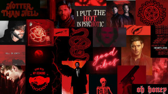 Red And Black Aesthetic Wallpaper