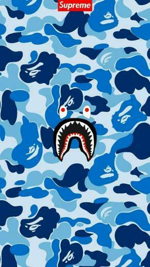 Steven Ray White On Cool Camo Hypebeast Wallpaper Bape