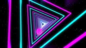 Videohive Colorful Neon Light Tunnel Hyperlino