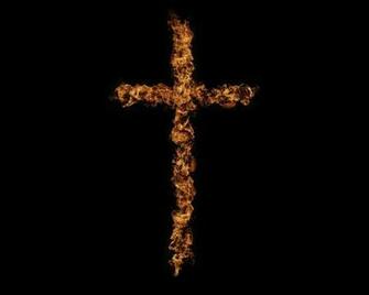 Cross Of Fire Wallpaper Christian And Background