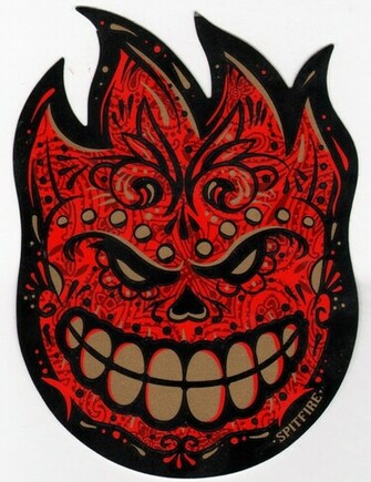 Spitfire Wheels Logo Muerte