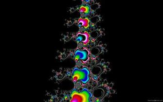 Christmastree Fractal Image By Topping HD Wallpaper Posters