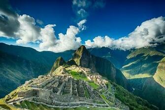 Machu Picchu HD Wallpaper Background Image