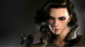 Velvet Assassin Game Girl Gray Gun