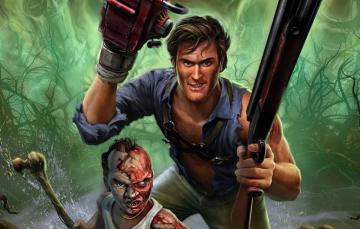 Wallpaper Weapons Guy Dwarf Burns Evil Dead Regeneration
