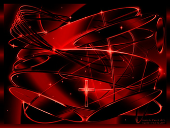 Red And Black Abstract Background