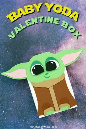 Baby Yoda Valentine Box In With Image Star Wars