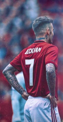 David Beckham Manchester United Football