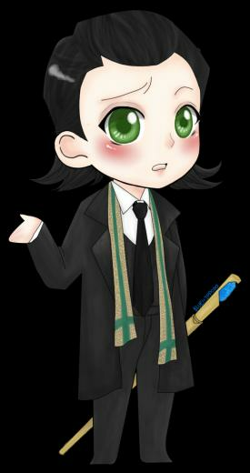 Chibi Loki By Bluehippopo
