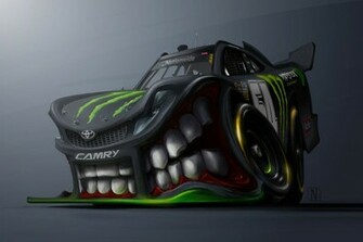 Kyle Busch Nationwide Toyota Beasted Up By Nitrouzzz On