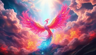 Mythical Phoenix Wallpaper