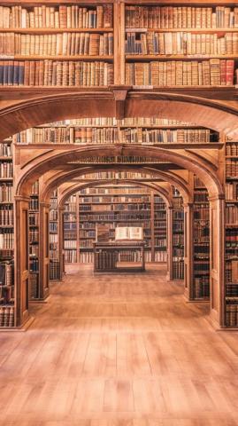 Wallpaper Id Man Made Library Phone Bookshelf