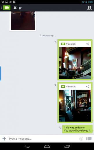 Kik Video To Your Friends On Messenger