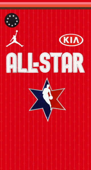 Nba All Star Jersey Phone Wallpaper Basketball