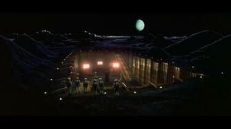 A Space Odyssey Moon Wallpaper
