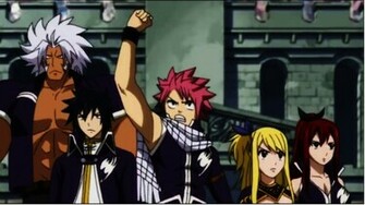 Fairy Tail Team A Daimatou Enbu Arc HD Wallpaper Anime