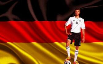 Thomas M Ller Mit Deutsch Flagge Genial